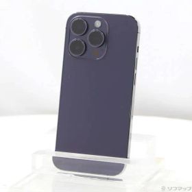 ソフマップ 〔中古品〕 iPhone14 Pro 128GB ディープパープル MQ0F3J／A SIMフリー【262】