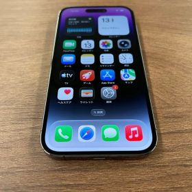 【美品】iPhone 14 Pro ディープパープル 128GB【SIMフリー】