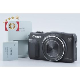 【中古】Canon キヤノン PowerShot SX700 HS ブラック コンパクトデジタルカメラ