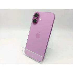 【中古】Apple 国内版 【SIMフリー】 iPhone 16 128GB ピンク MYDT3J/A【ECセンター】保証期間1ヶ月【ランクB】