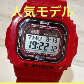 CASIO G-SHOCK G-LIDE レッド デジタル腕時計 本体
