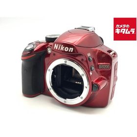 【中古】 【並品】 ニコン D3200 ボディ レッド