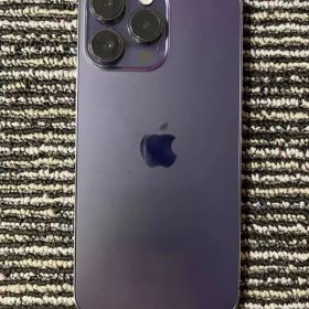 iPhone14 ProMax 256G ダークナイトバイオレット 中古美品 全機能動作確認済み