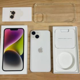 【おまけ付】iPhone14 認定品 128GB ホワイト（バッテリー90%）
