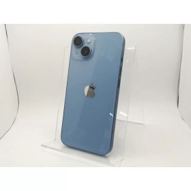 【中古】Apple docomo 【SIMフリー】 iPhone 14 128GB ブルー MPVJ3J/A【川崎駅前】保証期間1ヶ月【ランクC】