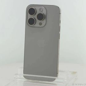ソフマップ 〔中古品〕 iPhone15 Pro 256GB ナチュラルチタニウム MTUF3J／A SIMフリー【297】
