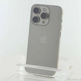 ソフマップ 〔中古品〕 iPhone15 Pro 256GB ナチュラルチタニウム MTUF3J／A SIMフリー【368】
