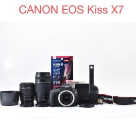 CANON EOS Kiss X7標準&望遠ダブルレンズセット