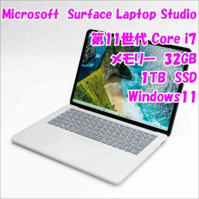 【中古品】Surface Laptop Studio Microsoft 14.4インチ 第11世代Core i7 管36939