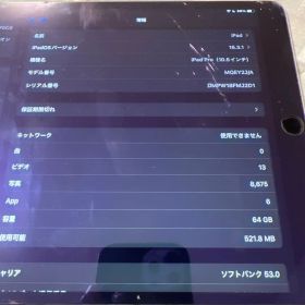 Apple iPad Pro 10.5インチ 本体
