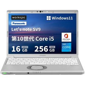 美品 Panasonic Let's note CF-SV9 ノートパソコン｜Core i5-10310U｜メモリ16GB｜SSD256GB｜Windows 11｜Office H&B 2024｜30日保証