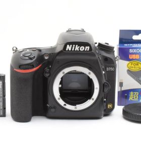美品 ニコン D750 シャッター回数 3回 デジタル一眼レフ ボディ H542