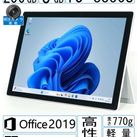 【Office選択可】Surface Pro 6 Core i5-8350U 8GB SSD128GB／256GB 選択可 12.3型 Windows 11 中古 タブレットPC 90日保証