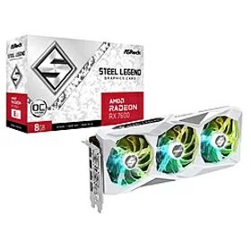 ASRock(アスロック) グラフィックボード Radeon RX 7600 Steel Legend 8GB OC(RX7600 SL 8GO) ［Radeon RXシリーズ /8GB］ RX7600SL8GO [振込不可]
