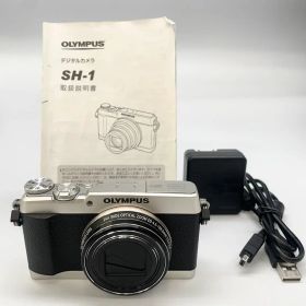 OLYMPUS STYLUS SH-1 デジタルカメラ シルバー 動作確認済み