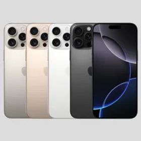 バッテリー最大容量高め【Aランク美品】iPhone 16 Pro Max 1TB SIMフリー ブラックチタニウム ホワイトチタニウム デザートチタニウム ナチュラルチタニウム【整備済み品】【 バッテリー90%~99%】【中古スマホ】 本体 電池長持ち