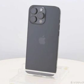 ソフマップ 〔中古品〕 iPhone16 Pro Max 256GB ブラックチタニウム MYWG3J／A SIMフリー【352】