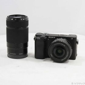 〔中古〕SONY(ソニー) α6400 ILCE-6400Y ダブルズームレンズキット ブラック〔262-ud〕
