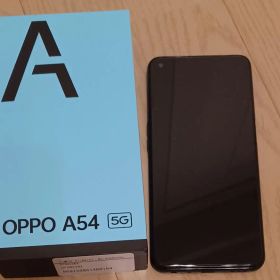 【未使用品】OPPO A54 5G シルバー・ブラック 4GB/64GB