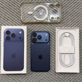 美品‼️iPhone 17 Pro 256GB 青 付属品全部有 おまけ付