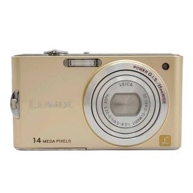 【動作未確認】Panasonic LUMIX DMC-FX66 ゴールド デジカメ パナソニック ルミックス コンパクトデジタルカメラ バッテリー付