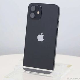 ソフマップ 〔中古品〕 iPhone12 64GB ブラック MGHN3J／A SIMフリー【258】