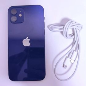 iPhone12 64GB ブルー SIMフリー Lightningケーブル付