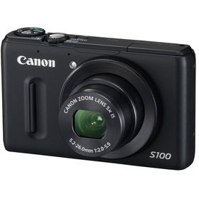 Canon デジタルカメラ PowerShot S100 ブラック PSS100(BK) 1210万画素 広角24mm 光学5倍ズーム 3.