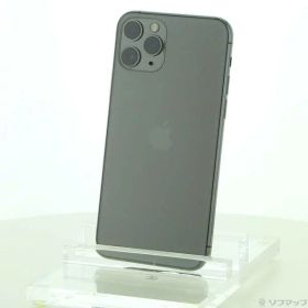 【中古】Apple(アップル) iPhone11 Pro 256GB スペースグレイ MWC72J／A SoftBank 【258-ud】