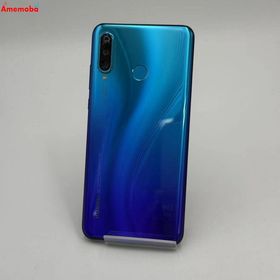 HUAWEI P30 lite 64GB ピーコックブルー MAR-LX2J SoftBank版SI