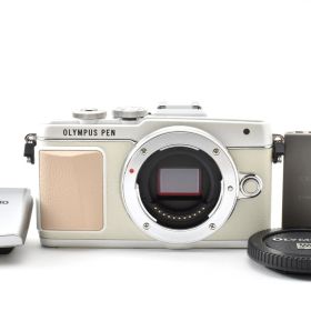 ★美品★ 《ショット数 わずか426回》 オリンパス OLYMPUS PEN Lite E-PL7 ボディ ホワイト #2743