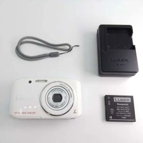 【中古】パナソニック デジタルカメラ ルミックス S2 ホワイト 光学4倍 ホワイト DMC-S2-W カメラ 中古 人気 おすすめ 高画質