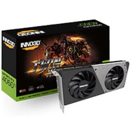 【中古】INNO3D(イノスリーディ) GeForce RTX 4060 Ti 8GB TWIN X2 OC N40602-08D6X-173051N 【344-ud】