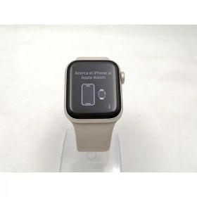 【中古】Apple Apple Watch SE2 40mm GPS スターライトアルミニウムケース/スターライトスポーツバンド(M/L) MR9V3J/A【ECセンター】保証期間1ヶ月【ランクB】