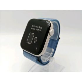 【中古】Apple Apple Watch SE2 44mm GPS スターライトアルミニウムケース/ウィンターブルースポーツループ【ECセンター】保証期間1ヶ月【ランクA】