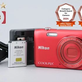 【中古】Nikon ニコン COOLPIX S3500 ラズベリーレッド コンパクトデジタルカメラ