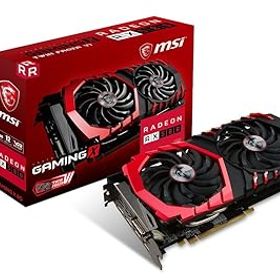 【中古】【39shop】MSI★Radeon RX 580 GAMING X 8G グラフィックスボード VD6329（良い）