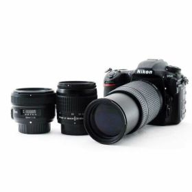 【中古】 ニコン Nikon D500 単焦点&標準&超望遠トリプルレンズセット 美品 当店保証30日間 人気 ミラーレス 一眼レフ 交換レンズ カメラ