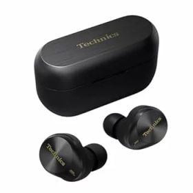【中古】［非常に良い］テクニクス ワイヤレスイヤホン EAH-AZ80-K ブラック bluetooth ノイズキャンセリング 3台マルチポイント IPX4 LDAC対応 ハイレゾ音質再生 急速