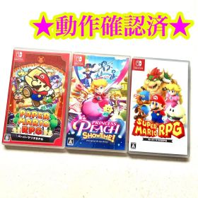 Switch ペーパーマリオRPG プリンセスピーチ スーパーマリオRPG
