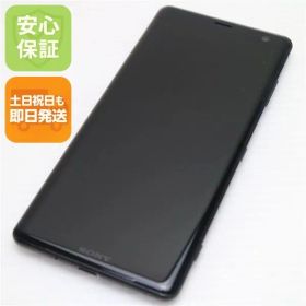美品 SOV39 Xperia XZ3 ブラック スマホ 本体 白ロム 土日祝発送OK
