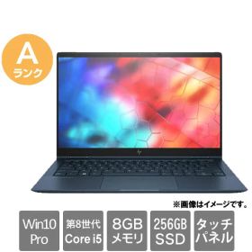 HP ★中古パソコン・Aランク★1A854PA#ABJ [Elite Dragonfly(i5-8265U 8GB SSD256GB 13.3FHDタッチ Win10Pro)]