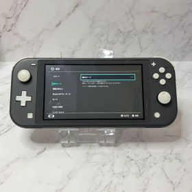 【動作品・美品】ニンテンドー スイッチ ライト グレー 本体 Switch