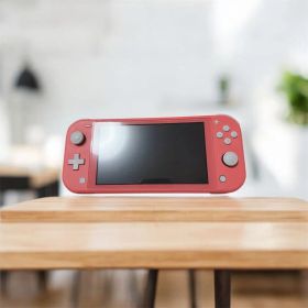 Nintendo Switch Lite 本体 ピンク フィルム貼ってあります