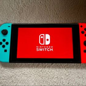 Nintendo Switch 本体 ネオンブルー ネオンレッドカセット込み