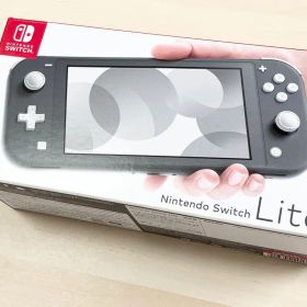 nintendo switch lite グレー