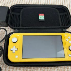 Switchライト（イエロー）箱なし&あつまれどうぶつの森セット