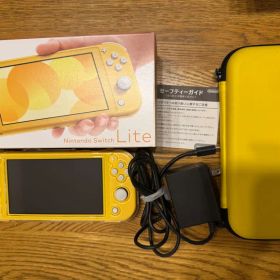 【ケース付・完品】Nintendo Switch Lite イエロー 本体