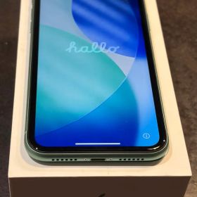 iPhone 11 グリーン128GB（SIMフリー）バッテリー最大容量100%