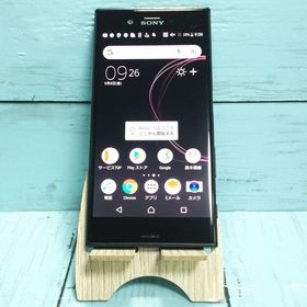 SONY Xperia XZs SOV35 au ブラック 821